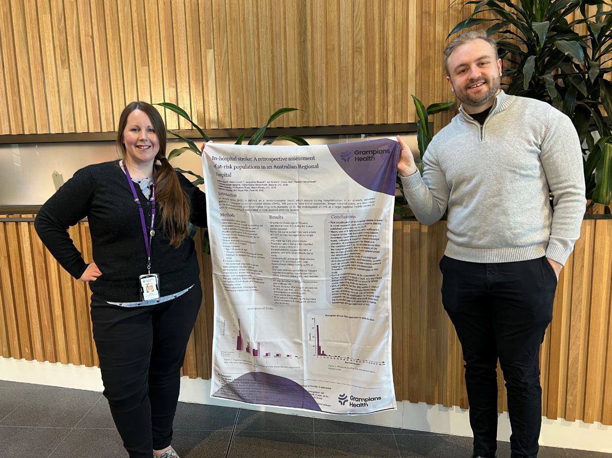 Grampians Health Researchers Look To Reduce Stroke Risk Of In Hospital Patients