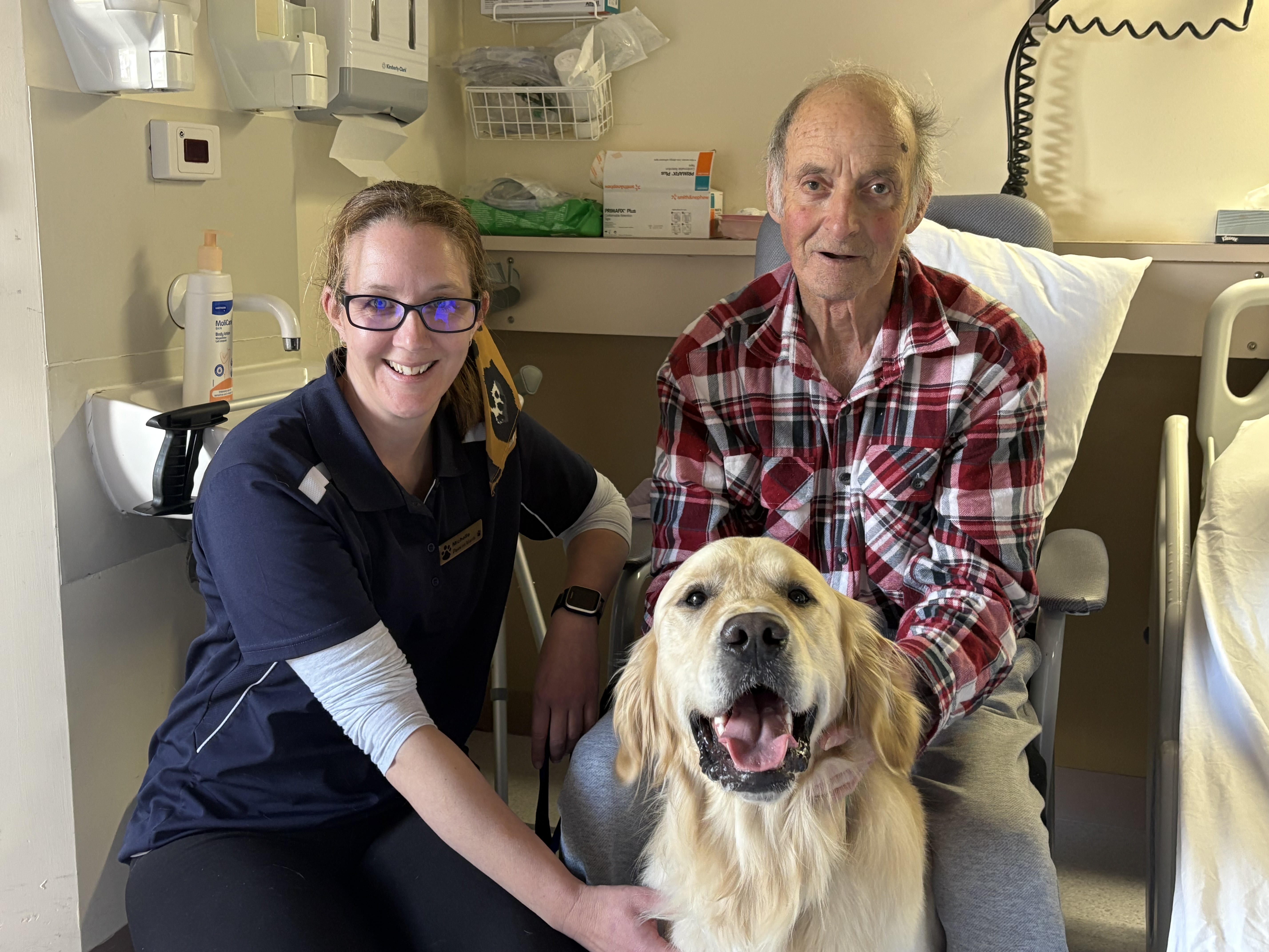 A Paws Itive Program Arrives At Stawell PATIENT