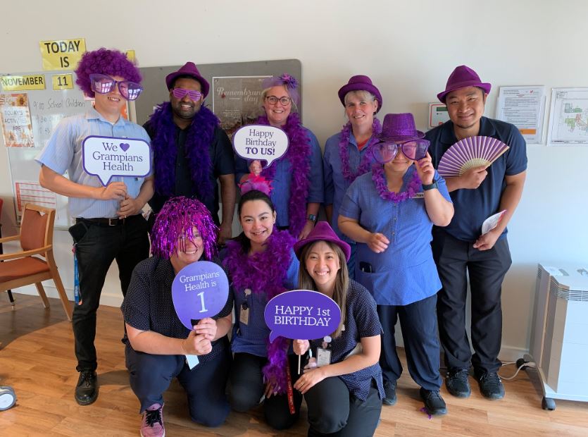 Grampians Health Celebrates First Birthday