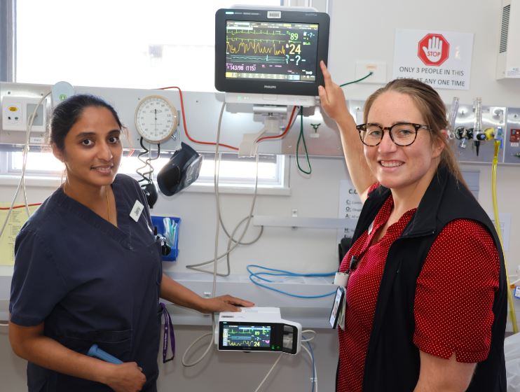 New Monitors In ICU