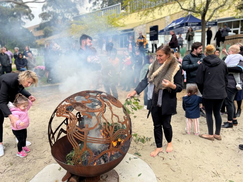 Grampians Health Ballarat Hosts Smoking Ceremony For First Nations Babies